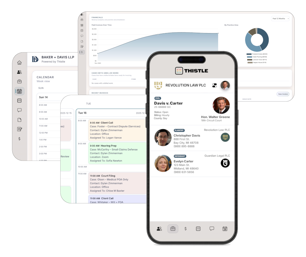 Thistle product showcase